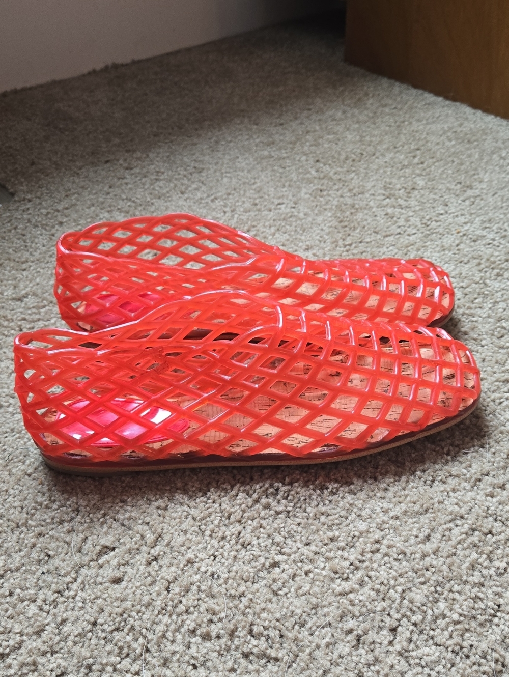 Ecetana Orange Jelly Flats